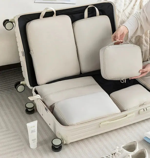 6-delars Packningsset Beige