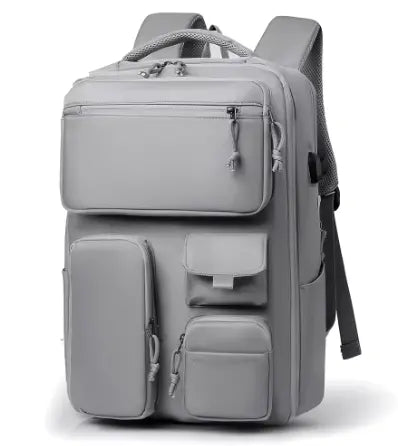 Mochilino Urban Travel Backpack Grå