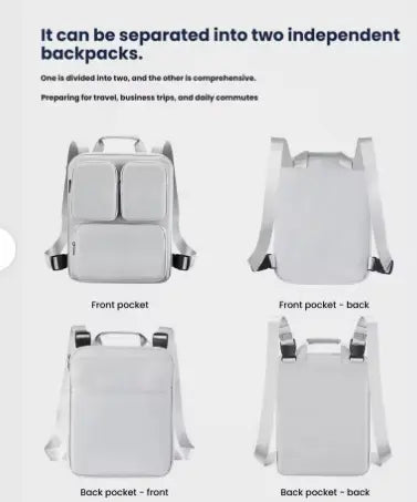 Mochilino Suitcase Organizer Ljusgrå