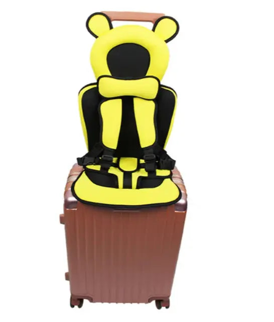 Mochilino Travel Seat – för barn Grön vadderad sits