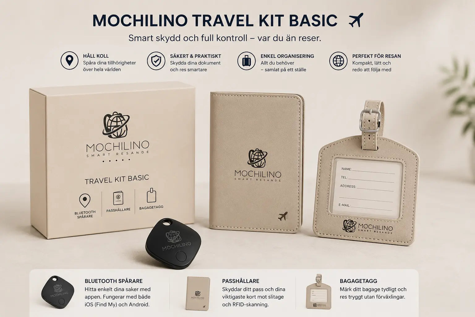 Travel Kit Basic Mochilino